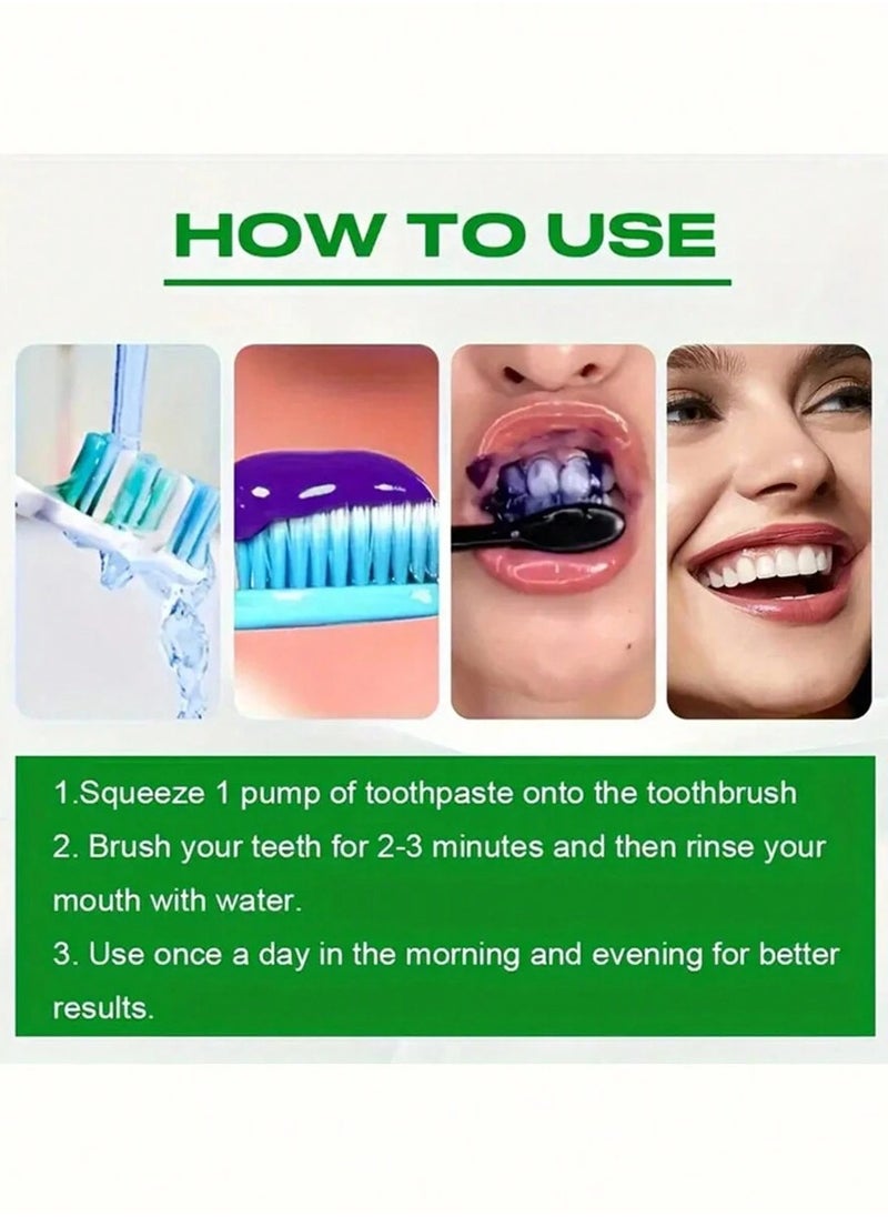 SMILEKIT Purple Toothpaste 30ml Mint, Tooth Color Treatment Polish, Teeth Stain Maker, Teeth Whitening Booster  - Image 5