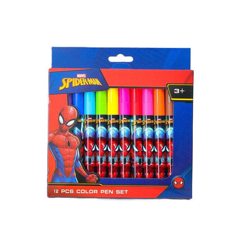 Marvel Spider-Man Beyond Limits Marker Pen 12Pc Set - Image 1