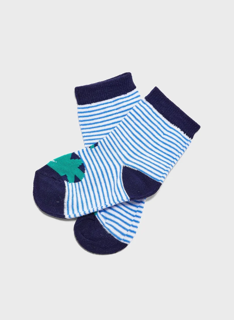 MINOTI Infant 7 Pack Printed Socks