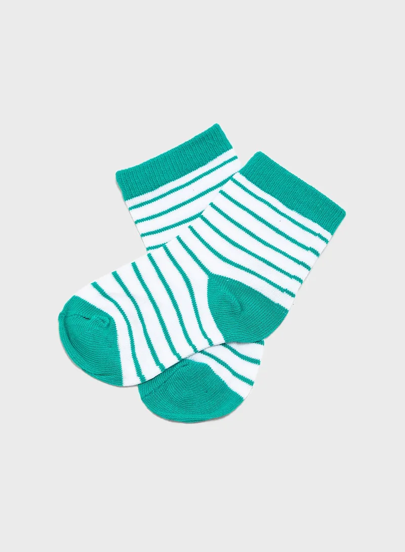 MINOTI Infant 7 Pack Printed Socks