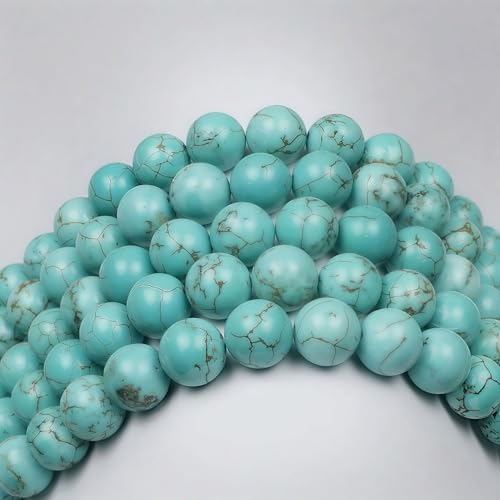 MJDCB Best Sellers Stone Beads Turquoise Round Loose Beads for Jewelry Making DIY Bracelet Necklace (4mm) - Image 5