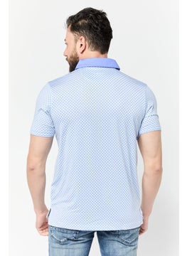 HEAD Men Regular Fit Windowpane Short Sleeves Polo, Multicolor  - Image 4