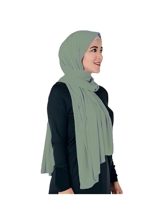 Arabest Premium Jersey Maxi Hijab Head Scarf Wrap for Muslim Women - Non-transparent