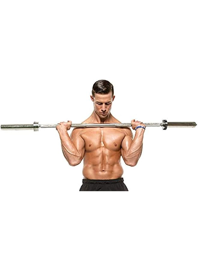 Marshal Fitness Olympic Bar Weight Lifting Bar 60 Inches - Image 1
