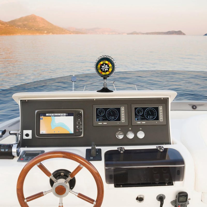 Large Suction Cup Car Dashboard Compass Ball for Auto Marine Motorcycle Outdoor Navigation - Image 5