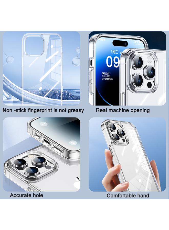 TOTUDESIGN Case For iPhone 15 Pro TOTU PC-04 Crystal Shield Series TPU + PC Phone Case - Image 5