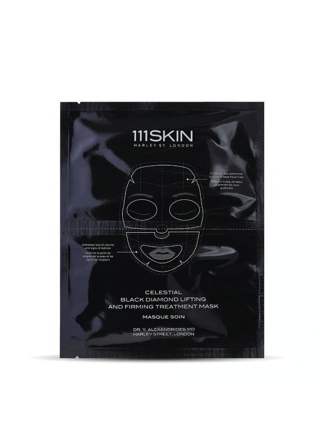 111سكن قناع 111Skin Celestial Black Diamond لشد البشرة وتقويتها، 5 × 31 مل - Image 1