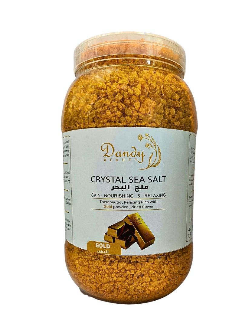 Dandy Crystal Salt for Skin Nourishment and Relaxation 5 kg (Gold) - Image 1