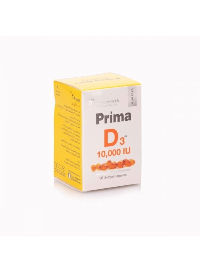Prima D3 Vitamin 10000 Iu 30 Cap