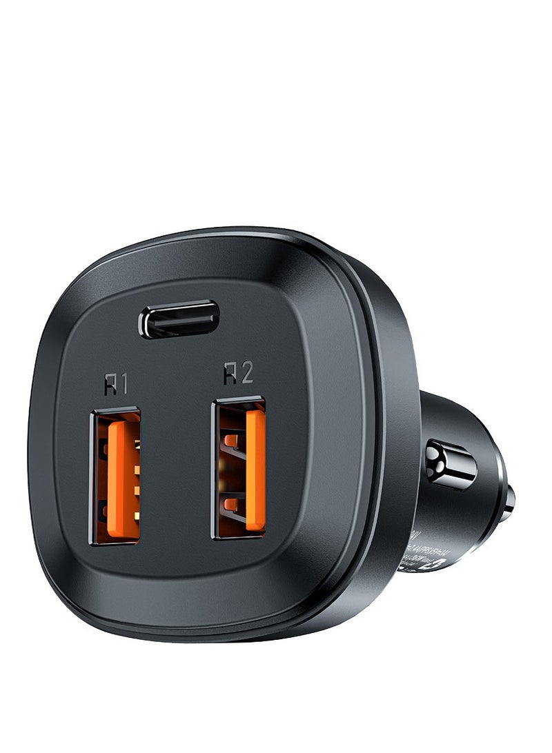 أسيفاست شاحن سيارة ACEFAST سريع الشحن B9 66 واط (2xUSB-A+USB-C) - Image 2