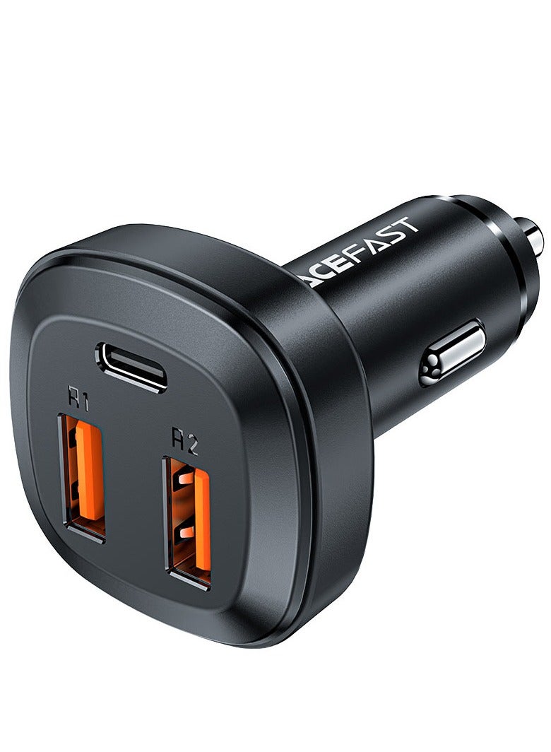 أسيفاست شاحن سيارة ACEFAST سريع الشحن B9 66 واط (2xUSB-A+USB-C) - Image 1