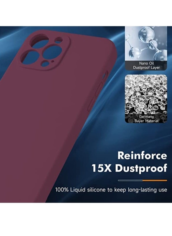 ELTRAZONE iPhone 14 Pro + 2 Pack Tempered Glass Screen Protector Magsafe Case Silicone Phone Case with Microfiber Lining for iPhone 14 Pro 6.1 inch 2022 - Image 4