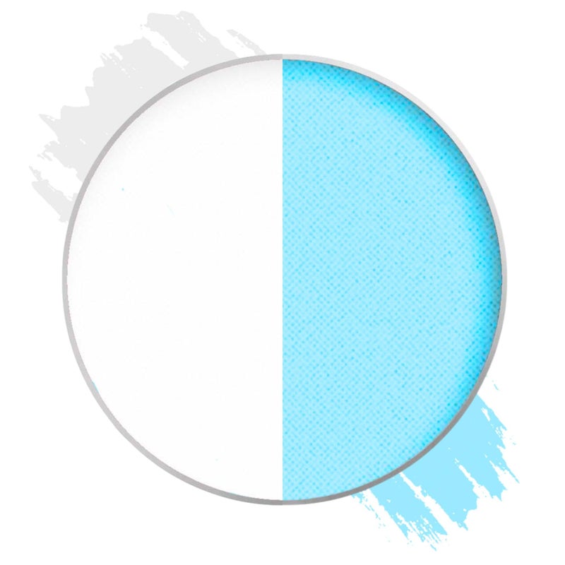 Mehron Paradise FX Neon UV Glow Face and Body Paint | Professional Water Activated Black Light Reactive Paint | Raves & Halloween FX | Refill .25 oz (7 g) (Dark Matter - Neon Clear/Blue UV) - Image 1