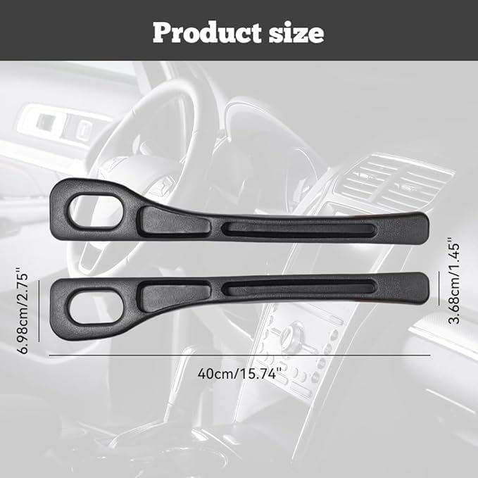 NIYANETAIL Upgraded Car Seat Gap Organizer – Premium Car Seat Filler with Extra Storage | Universal Fit for Most Vehicles | Multi-Purpose Side Pocket Organizer (Set of 2) - Image 5