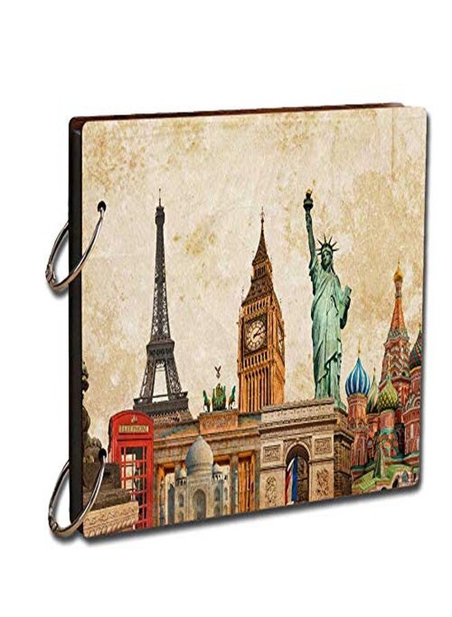 PAPER PLANE DESIGN Craft Scrapbook Travel Diary Album - Image 1
