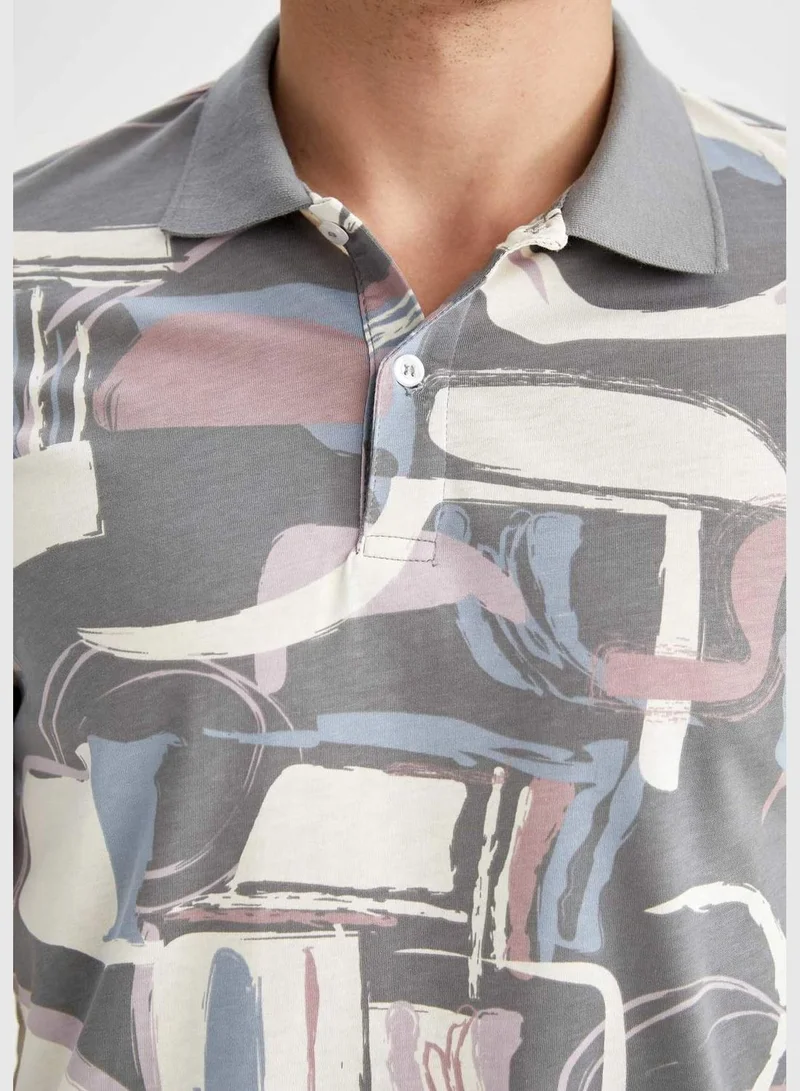 DeFacto Modern Fit Short Sleeve Printed T-Shirt