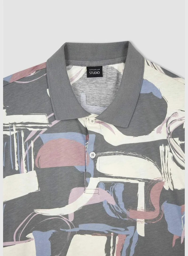 DeFacto Modern Fit Short Sleeve Printed T-Shirt