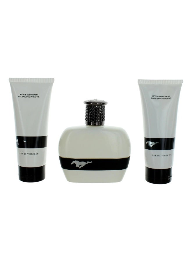 فورد موستانج عطر فورد موستانج أبيض للرجال، 3 قطع، 100 مل - Image 2