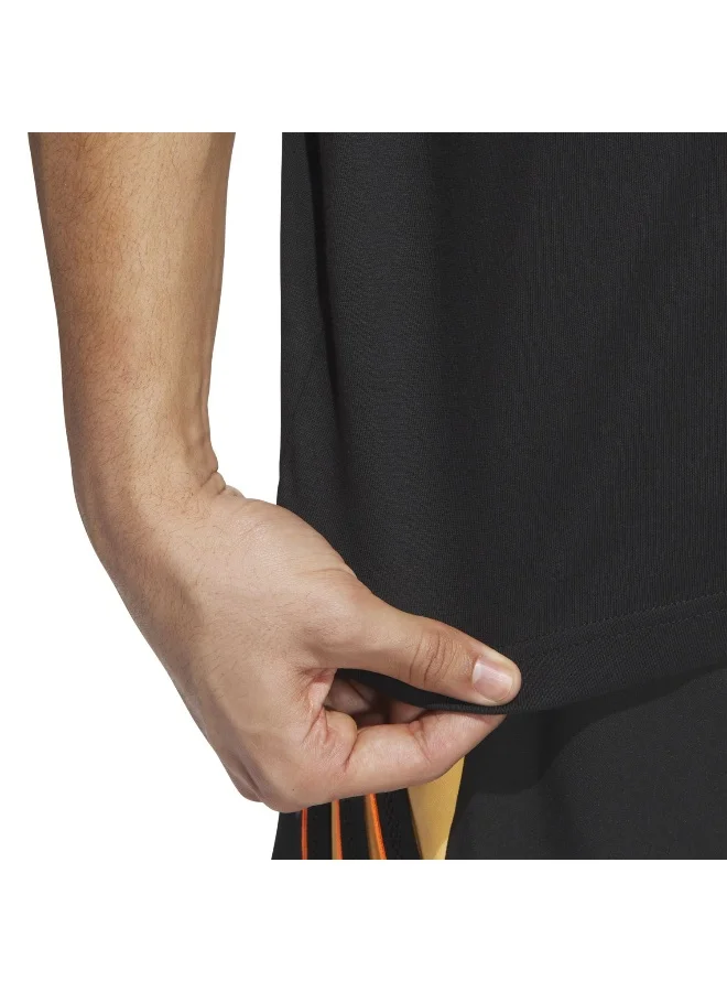 Adidas Dawn2Dusk Tee 4 Black Graphic Tee (Short Sleeve) T-Shirts For Men