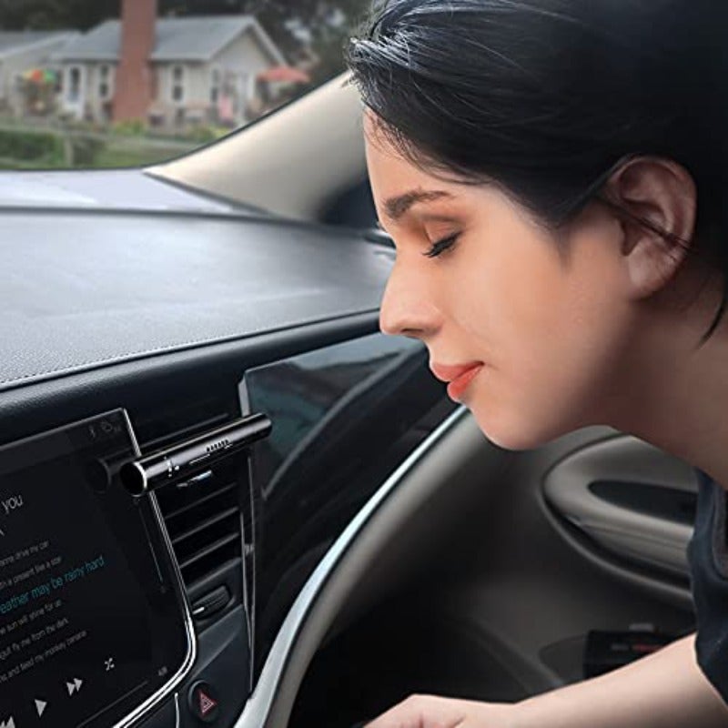 معطرات هواء السيارة بعطور منشفة مروحة تثبيت على فتحة التهوية عطر زيت أساسي عطور للنساء والرجال ديكور عطر مركبة ملحقات سوداء - Image 2