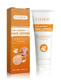 Face Antiperspirant, Sweat Blocker for Face, Body, Forehead, and Scalp, No-Sweat Lotion for Excessive Sweating, Hyperhidrosis, and Oily Skin Control, Keeps Skin Dry and Fresh 50ml