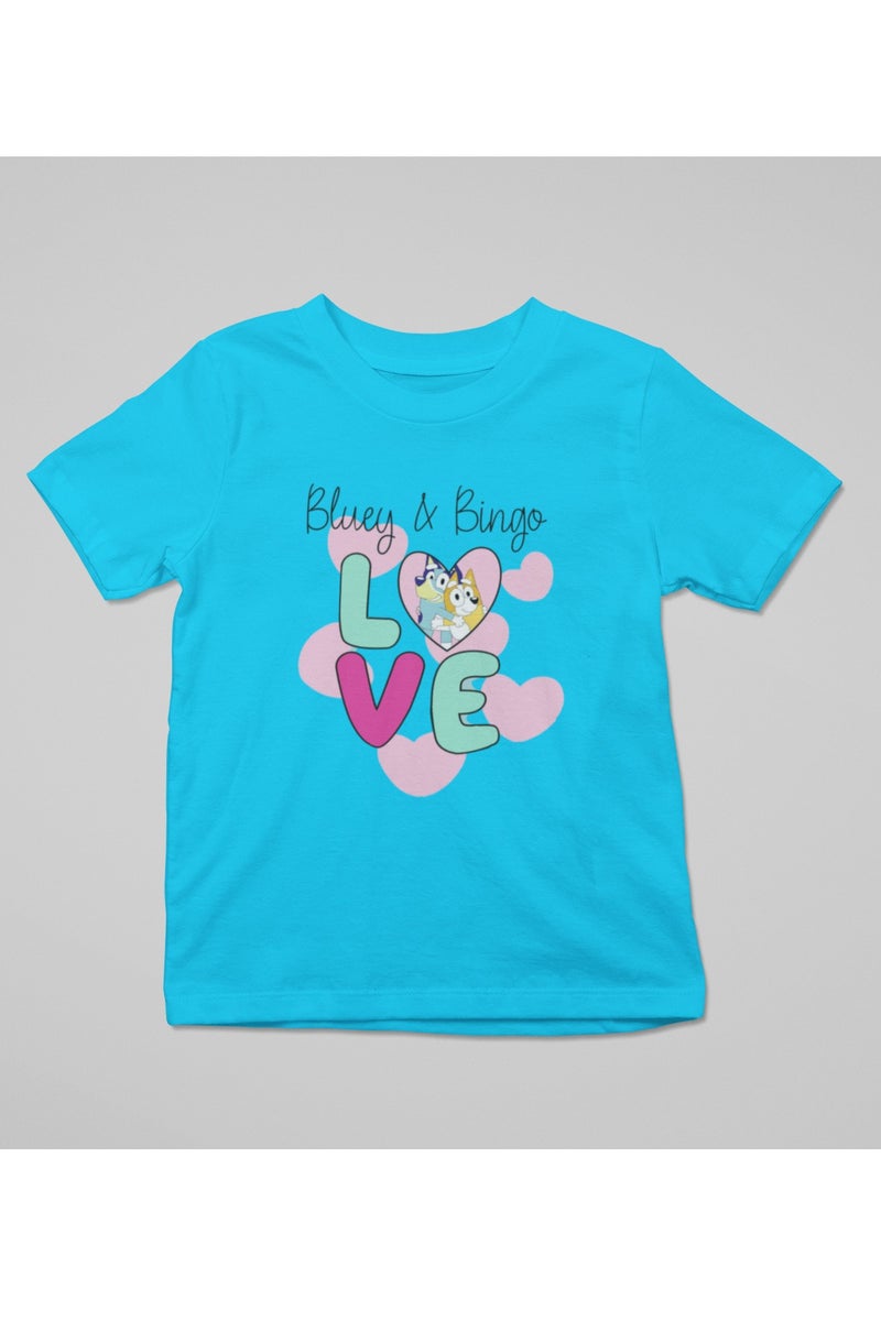 ZOOM Fun Buley and Bingo Characters Kids T-Shirt for Everyday Wear