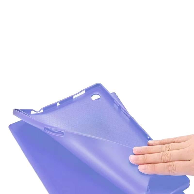Blue Samsung Tab Keyboard Case Compatible with Samsung Galaxy Tab S6 Lite / Samsung Galaxy Tab A7 with Protective Cover Stand Function and Daily Tablet Carry - Image 5