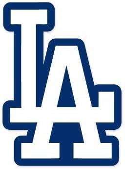 Los Angeles City LA Logo Stickers Symbol 55 Decorative DIE Cut Decal for Cars Tablets LAPTOPS Skateboard  Blue