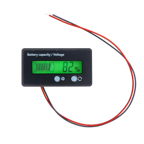 Electronicspices Electronic Spices Lithium Battery Capacity Indicator Voltage Tester 12V/24V/36V/48V Power Meter LCD Digital Voltmeter - Image 1