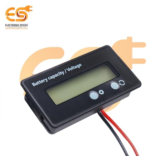 Electronicspices Electronic Spices Lithium Battery Capacity Indicator Voltage Tester 12V/24V/36V/48V Power Meter LCD Digital Voltmeter - Image 4