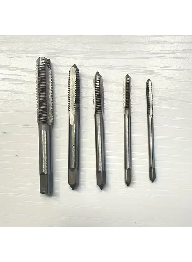 High Speed Steel Metric Tap and Die Set with Wrench for Metalworking Automotive Repair DIY - Image 5