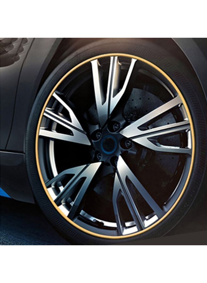 NIBEMINENT Scratchproof Car Wheel Hub Decorative Strip - Image 3