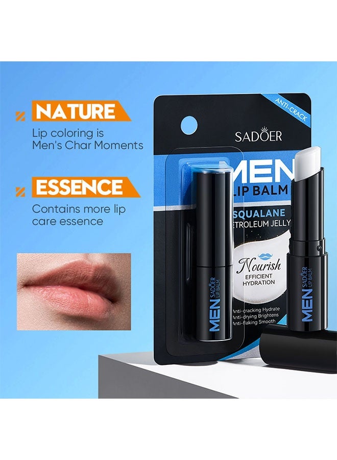 سادور رعاية الشفاه الشفاه الشفاه للرجال ، ورطبة أحمر الشفاه رعاية الشفاه الشفاه. - Image 3