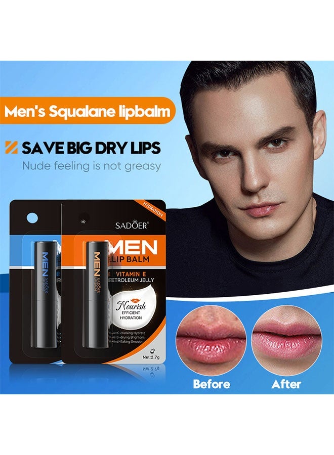 سادور رعاية الشفاه الشفاه الشفاه للرجال ، ورطبة أحمر الشفاه رعاية الشفاه الشفاه. - Image 1