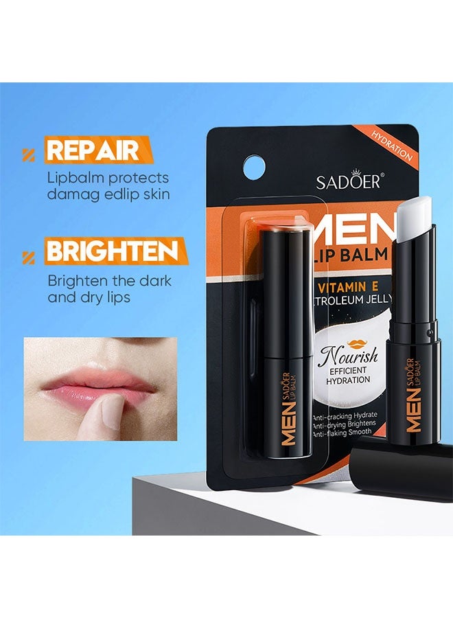 سادور رعاية الشفاه الشفاه الشفاه للرجال ، ورطبة أحمر الشفاه رعاية الشفاه الشفاه. - Image 2