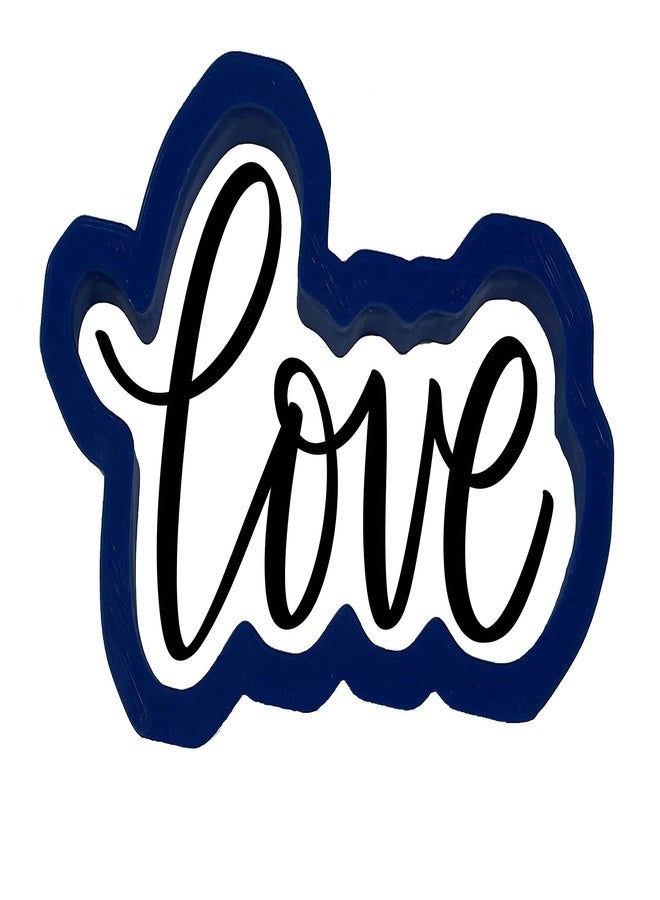 Bundle of Fun Love Word Outline Cookie Cutter (5 inch) - Image 2