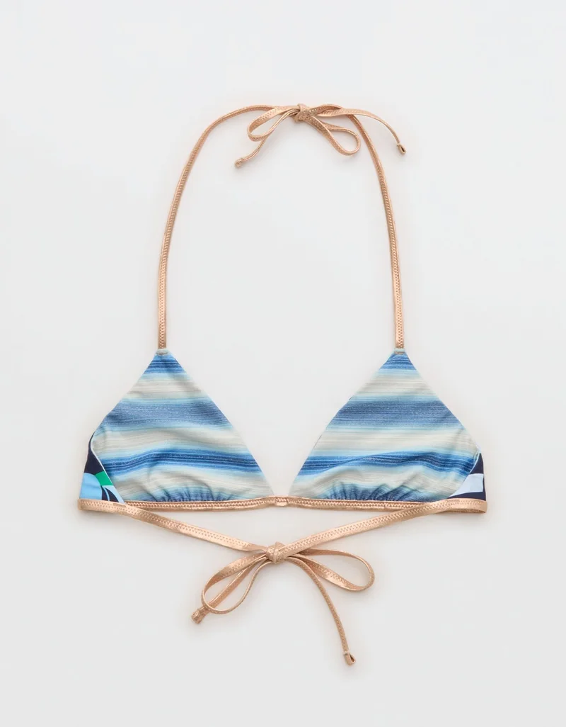 Aerie  Aerie Reversible Halter Triangle Bikini Top for Women | Best Price UAE
