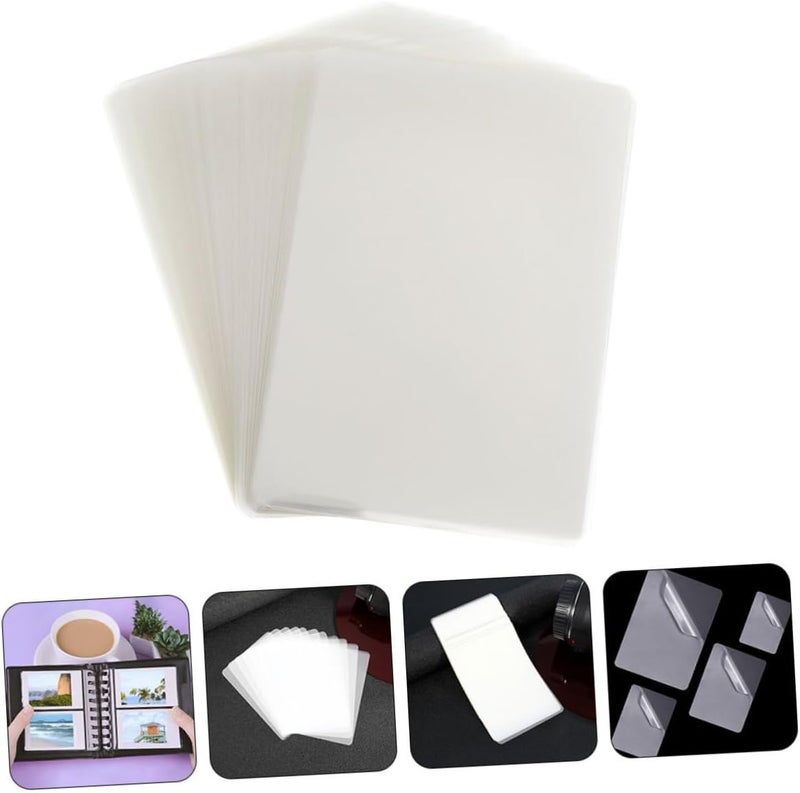 100sheets Dry Erasable Laminating Sheets Plastic Laminating Film Weatherproof Lamination Pouches - Image 2