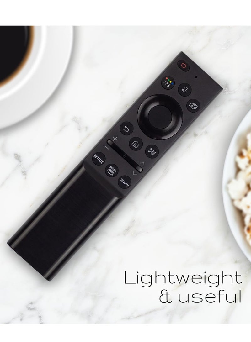BLUMENiT Replacement Voice Remote Control for Samsung Smart TV Includes Netflix, Prime Video and Samsung Internet Shortcut Buttons (BLACK, ELT-REM-C-01A) - Image 5