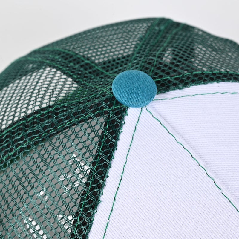 Embroidered Animal Baseball Cap Lightweight Mesh Breathable Cotton Hat - Sun Protection Curved Brim Classic Dome Hat for Outdoor Travel - Image 2