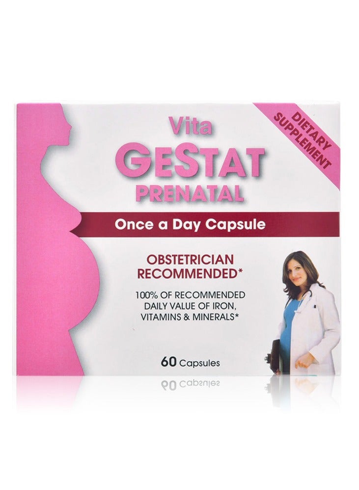 Vita Gestat Prenatal Supplement 60 Capsules - Image 1