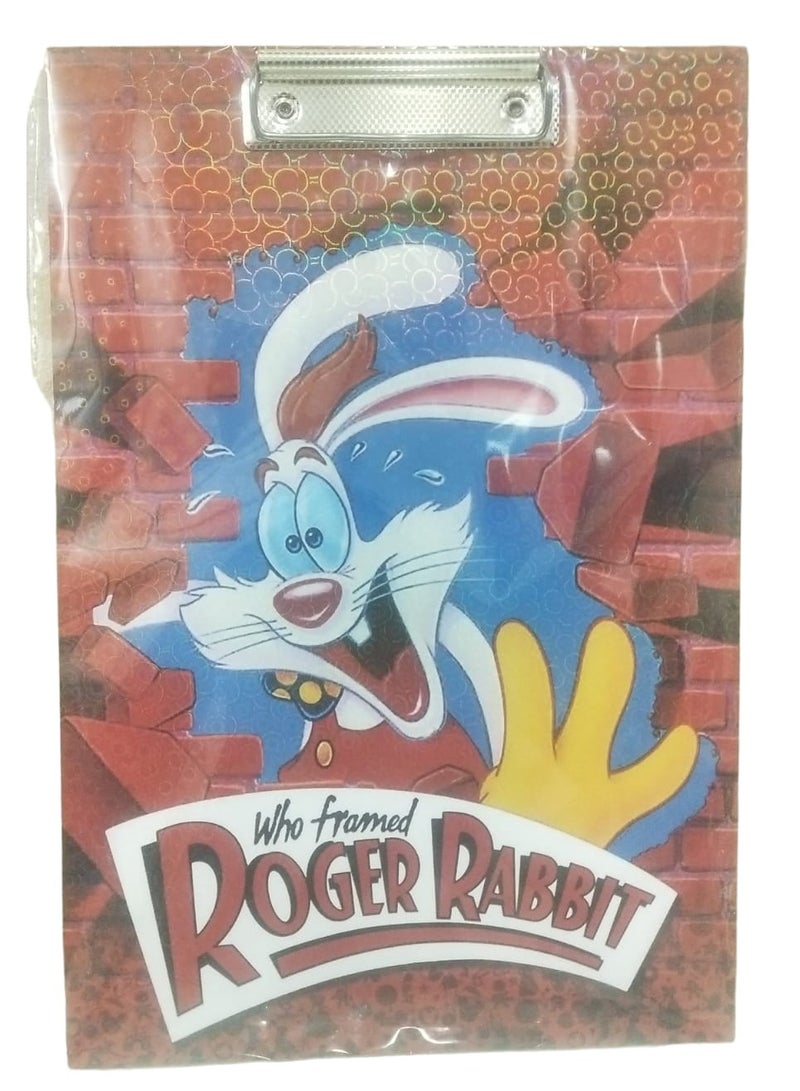 بلانشيطة كرتون ديزنى - أشكال مختلفة للأولاد مقاس A4 بمقبض معدن لمسك الاوراق - Image 2