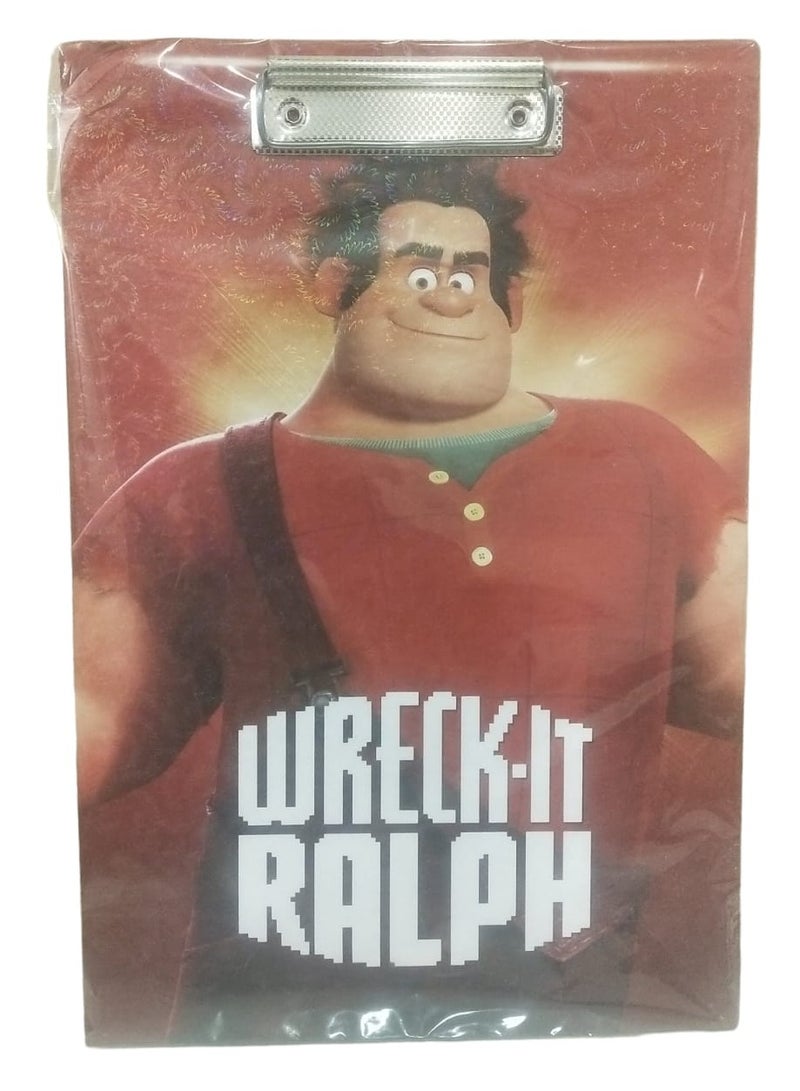 بلانشيطة كرتون ديزنى - أشكال مختلفة للأولاد مقاس A4 بمقبض معدن لمسك الاوراق - Image 4