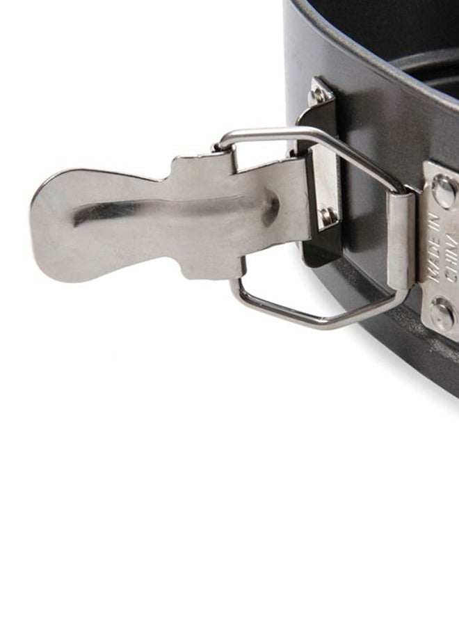 طقم قوالب كيك مانعة للالتصاق مكون من 3 قطع أسود 24/26/28سم - Image 4