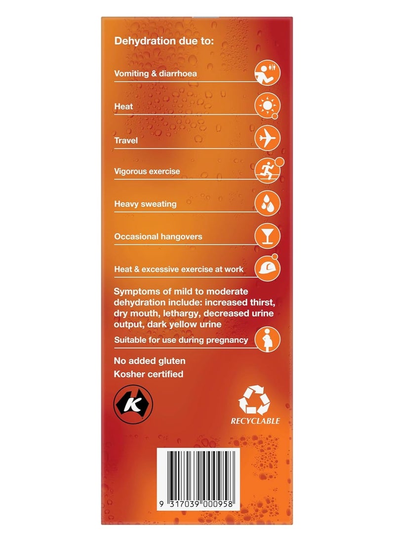 Hydralyte Hydralyte Electrolyte Ice Blocks Orange Flavoured 16 Packs  - Image 5