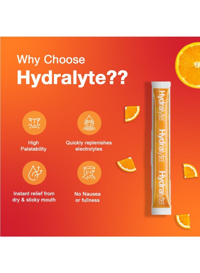 Hydralyte Electrolyte Ice Blocks - Orange | Oral Rehydration Solution | No Added Sugar | Helps Restore Electrolytes | Ideal for Vomiting, Diarrhea & Sweating | WHO Formula | 16 Blocks - Image 4