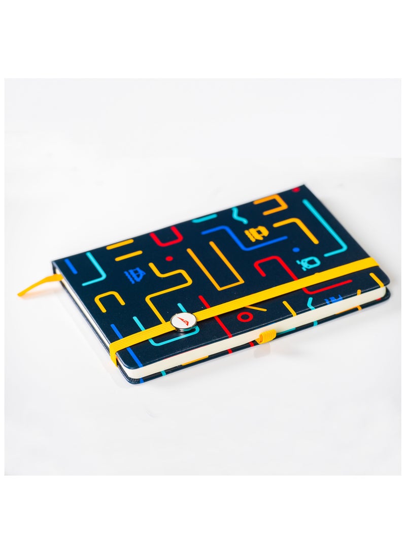 RTA RTA A5 Notebook – Move Design | PU Leather Cover with Colorful Transit Graphics and Epoxy Metal RTA Charm | Elastic Closure  - Image 2