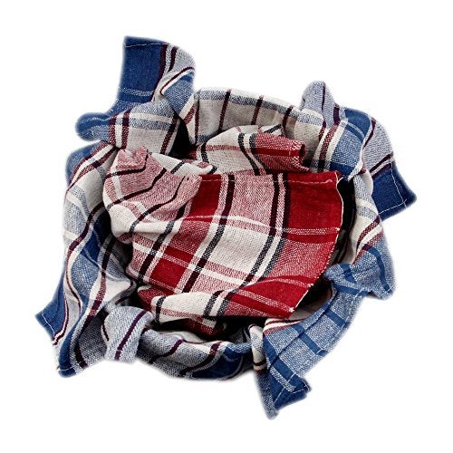 Space Fly, Highly Absorbent 100% Cotton Multipurpose Kitchen, Chapatis Napkin and Cleaning, Cloth, Duster (Set of 6 Pieces) Multi Color Striped (17/17) - Image 2