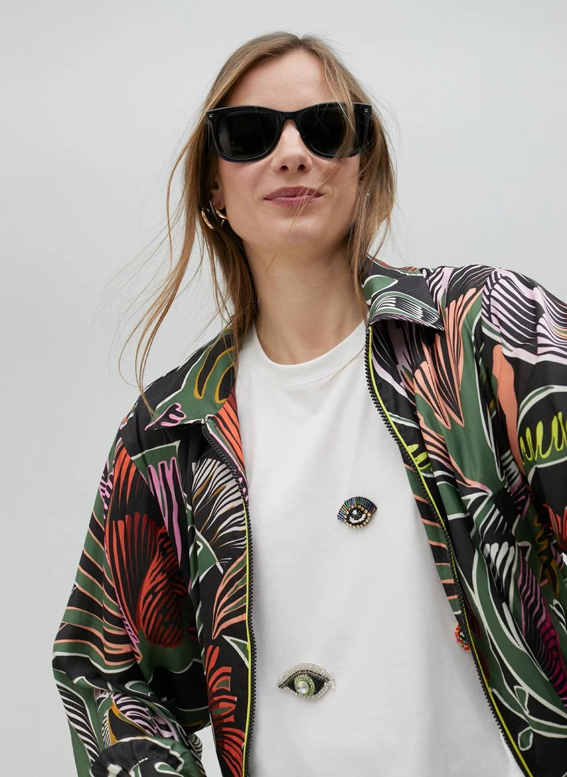 Lola Casademunt Printed bomber jacket