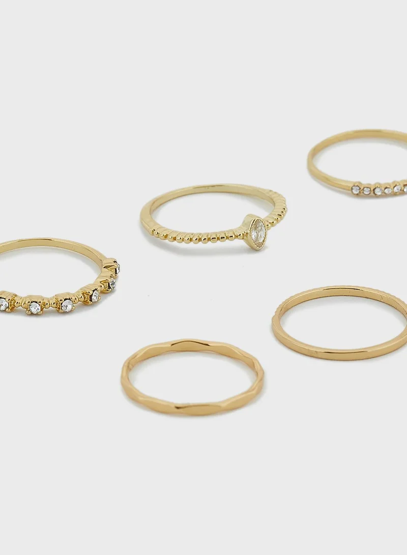 ALDO Devaelden Ring (Pack Of 6)